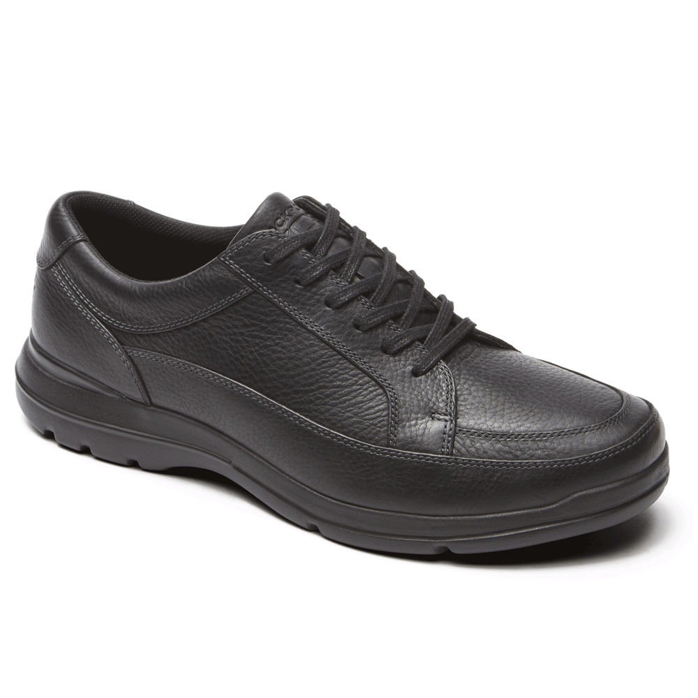 Tenis Rockport Homem Pretas - Junction Point Lace To Toe - 92147ITXB